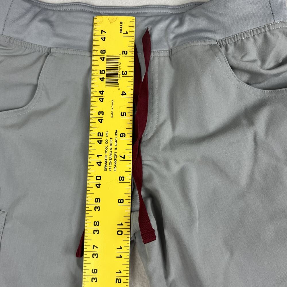 Figs Technical Collection Scrub Pants Women's Size Small Light Gray - Picture 3 of 11